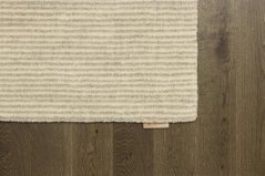 Kusový koberec Agnella Calisia M Ribs Béžový (s lemom)