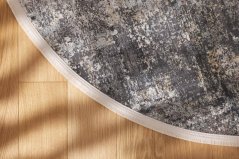 Kusový koberec Split Karst Sépiový (kruhový)