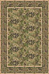 Kusový koberec Agnella Standard Nazca Hráškovo zelený