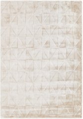 Kusový koberec Pyramid Strieborný