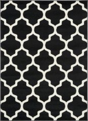 Kusový koberec Maroko K082A Čierny