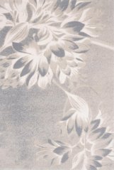 Kusový koberec Agnella Opal Flowers Béžový (s lemom)