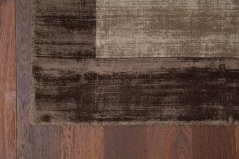 Kusový koberec Blade Border Choco Mocha