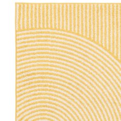 Kusový koberec Muse MU18 Žltý Geometric