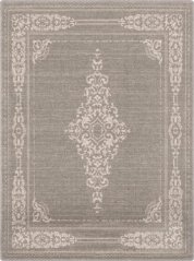Kusový koberec Agnella Isfahan M Drol Antracitový