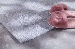 Kúpeľňový koberček Javo Cotton Popolavý