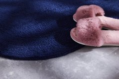 Kúpeľňový koberček Javo Cotton Granátový (oválny)