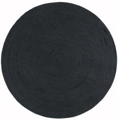 Kusový koberec Nico Uhlový (kruhový)