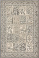 Kusový koberec Agnella Isfahan Timor Grafitový