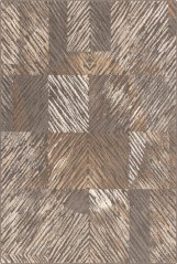 Kusový koberec Agnella Ballata Natural Vixi Hnedý