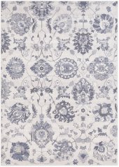 Kusový koberec Dywilan Moon Latica Strieborný