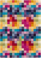 Kusový koberec Funk Multi Boxes
