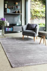 Kusový koberec Bellagio Strieborný