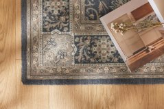 Kusový koberec Agnella Regius Oskar Grafitový (s lemom)