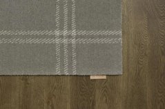 Kusový koberec Agnella Calisia M Grid Prime Antracitový (s lemom)