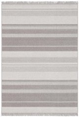 Kusový koberec Agnella Noble Panama Jasny Sivý (so strapcami)