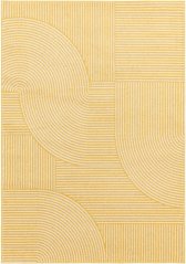 Kusový koberec Muse MU18 Žltý Geometric