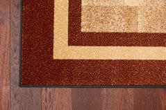 Kusový koberec Agnella Standard Ustronie Hnedý