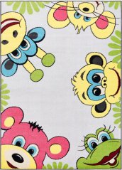 Kusový koberec Agnella Funky Top Tig Grafitový