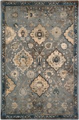 Kusový koberec Dywilan Polonia Abrash Light Modrý