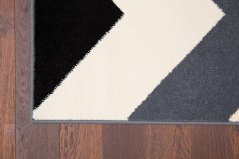 Kusový koberec Agnella Funky Top Super Zygzak Sivý