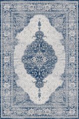 Kusový koberec Agnella Isfahan Zephyr Sivý