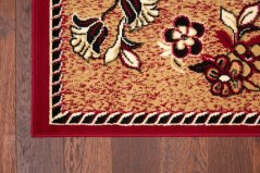 Kusový koberec Atlas 7192B Tmavobéžový