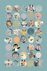 Kusový koberec Agnella Eden Tibi Turkus