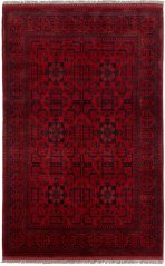 Kusový koberec Khanmoha 027 Červený