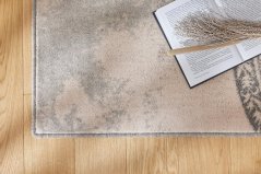 Kusový koberec Agnella Isfahan M Asyria Popolavý