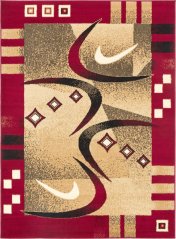 Kusový koberec Atlas F741C Tmavobéžový