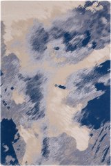 Kusový koberec Agnella Tempo Hidan Strieborný (s lemom)