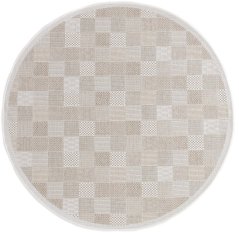 Kusový koberec Šnúrkový AR Adana Grade Sivý (kruhový)