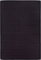 Kusový koberec Sisal Čierny/Čierny