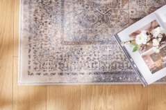 Kusový koberec Dywilan Moon Mamluk Strieborný