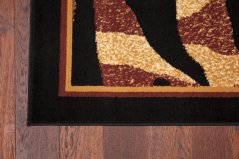 Kusový koberec Atlas 6601A Čierny