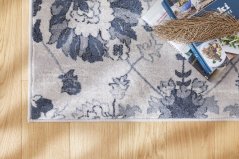 Kusový koberec Dywilan Moon Latica Strieborný