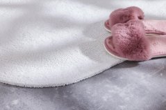 Kúpeľňový koberček Javo Cotton Biely (oválny)