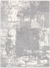 Kusový koberec Agnella Yoki Emi Light Sivý/Jasny Sivý