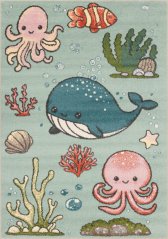 Kusový koberec FD Funky Top Aquario Mätový