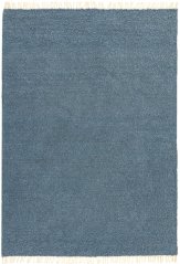 Kusový koberec Clover Modrý