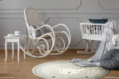 Kusový koberec Agnella Isfahan M Sheep Popolavý (kruhový)