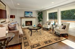 Kusový koberec Agnella Regius Oskar Ciemny Jantárový (s lemom)