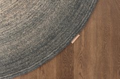 Kusový koberec Agnella Calisia Aiko Siwy (kruhový) (s lemom)