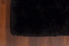 Kusový koberec Plush Shaggy Čierny