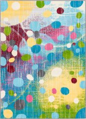 Kusový koberec Agnella Funky Top Sem Smaragdový