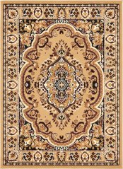 Kusový koberec Atlas E951A Tmavobéžový