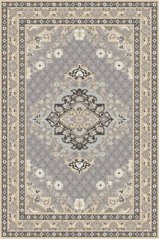 Kusový koberec Agnella Tempo Natural Alofi Sivý (s lemom)