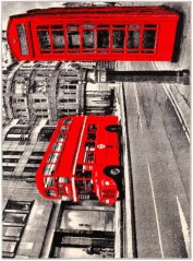 Kusový koberec Weltom Čierny and Biely Londýn Sivý