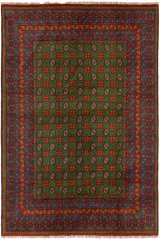 Kusový koberec Agcha 124 Zelený